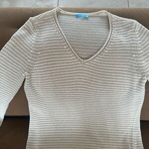 J McLaughlin V-neck sweater